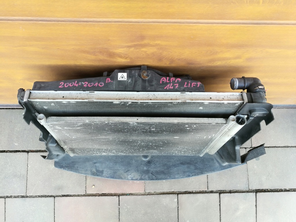 фото №2, Радіатор kpl вентилятор -alfa romeo 147 lift 1.6b