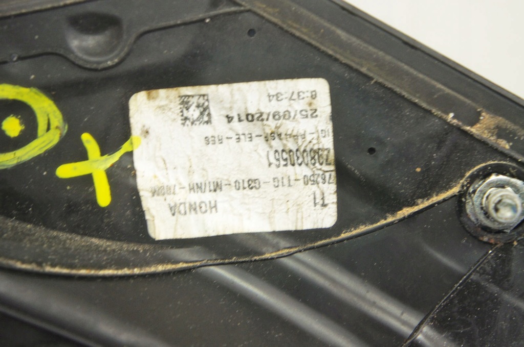 фото №8, Sl147 honda cr-v iv зеркало левая 9 pin 76250-t1g-g310-m1 nh731p europa