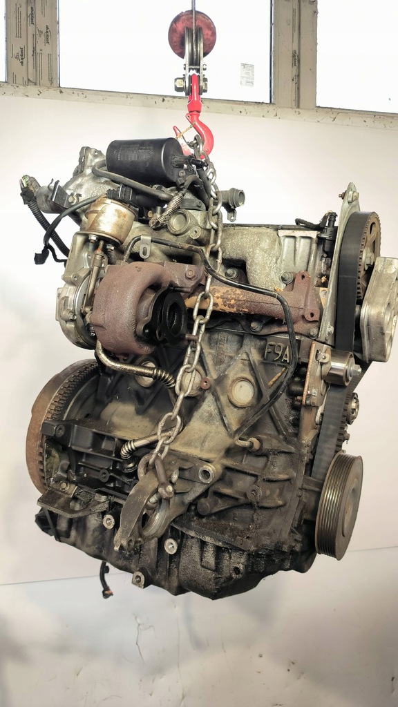 фото №1, Двигун kompletny 1.9 dci f9a renault megane ii