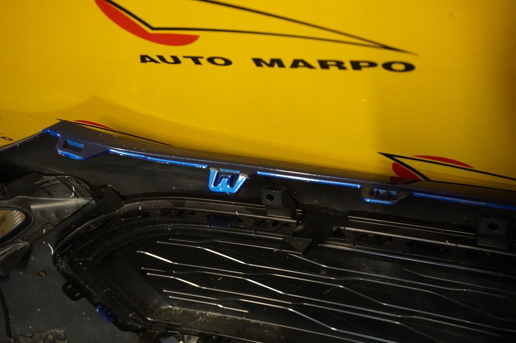 фото №14, Gm chevrolet bolt ev 2017 - 2020 бампер перед передній решітка радіатора usa