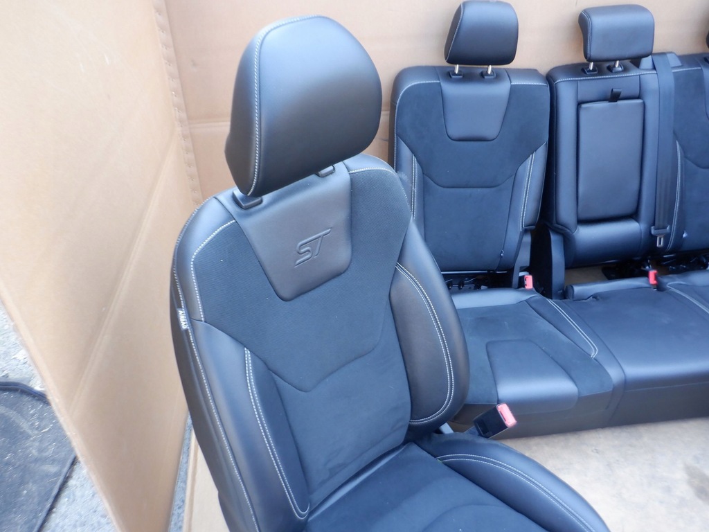 фото №10, Сидіння комплект ford edge st usa lift 2019- підігрів