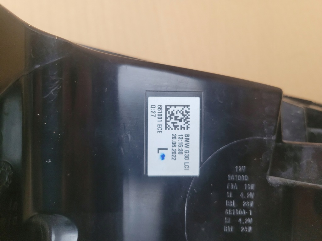 фото №9, Лампа задняя левая bmw g30 lci w крыло