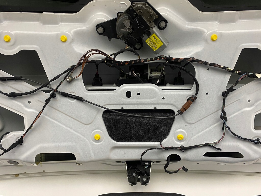 фото №11, Mercedes gls x166 w166 крышка багажника багажника лампа стоп задняя стекло спойлер 15-