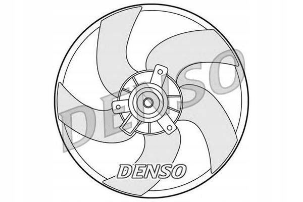 Купити Denso вентилятор радіатора з корпус peugeot 206