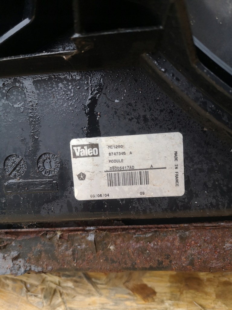 фото №15, Chrysler voyager радіатор вентилятор комплект радіатор crdi