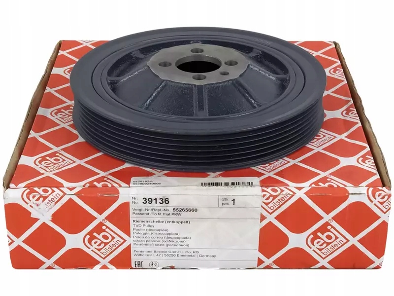 фото №15, Febi шків колінчастого вала 39136