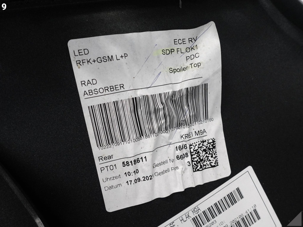 Porsche macan 95b 13-21 lift бампер задняя задний хороший pdc Цена