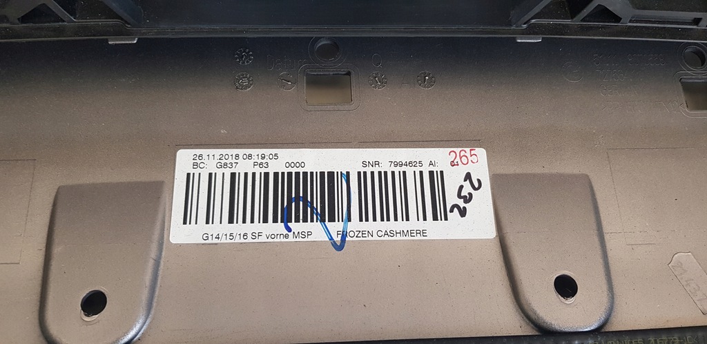 фото №10, Бампер передний перед bmw 8 g14 g15 g16 p63 m-pakiet usa 9