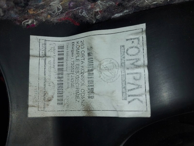 фото №7, Корпус защита туннель средний fiat doblo ii van 263 combo d x12