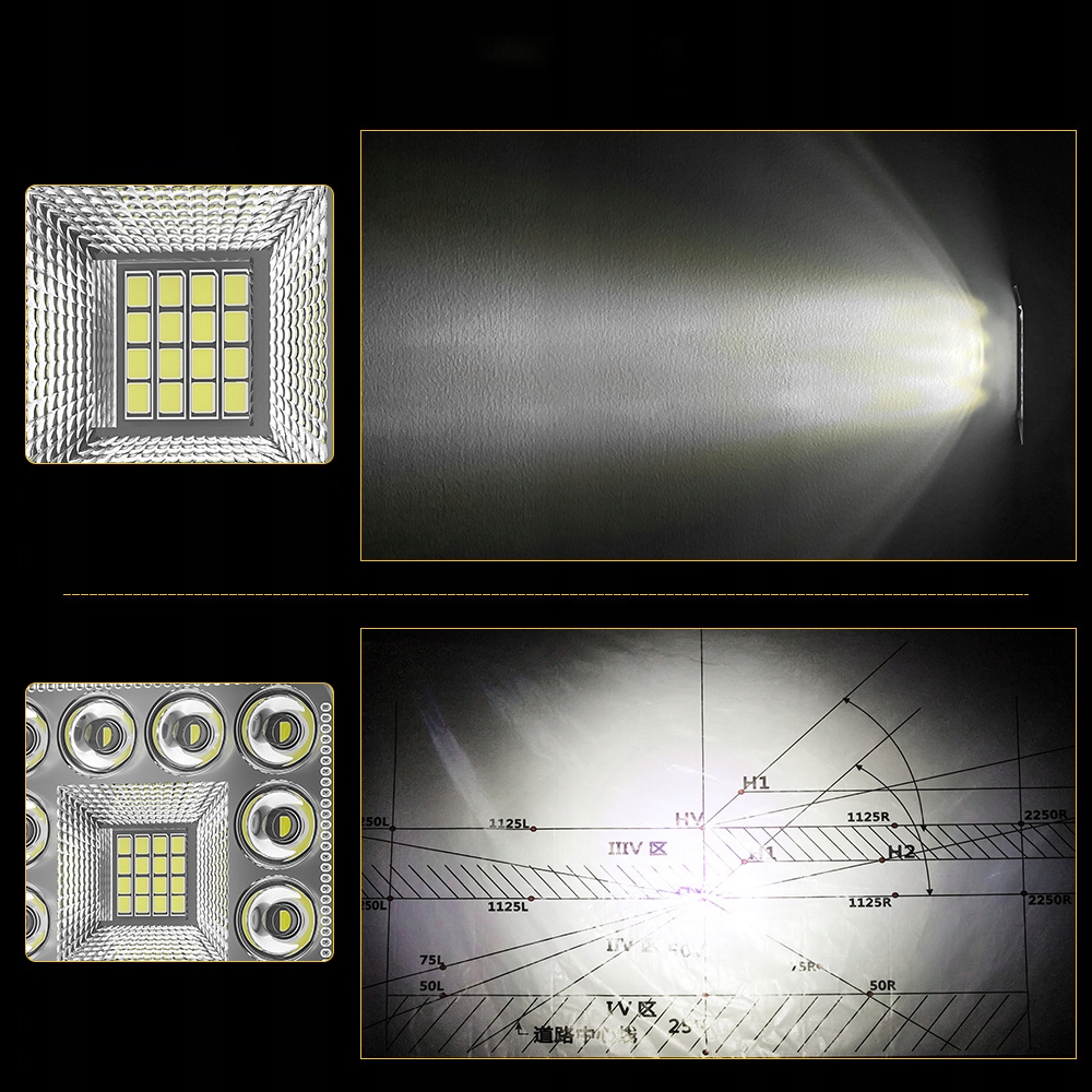 Лампа робоча 28 led протитуманна фара 48w 9-60v 2 штуки Оригінал