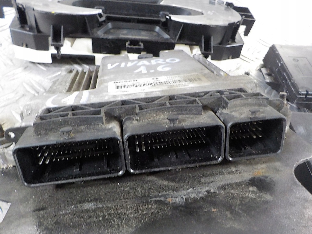 фото №7, Opel vivaro 1.6 15- бортовой компьютер блок управления двигателя 237103888r