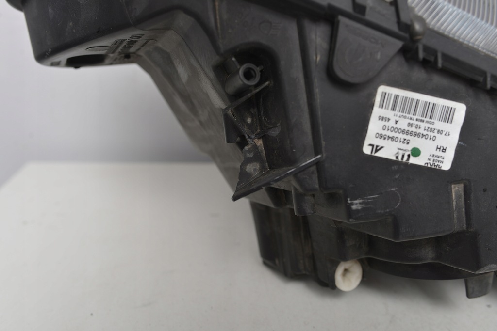 фото №11, Fiat doblo ii lift 14- лампа передняя правая правый перед 521094560