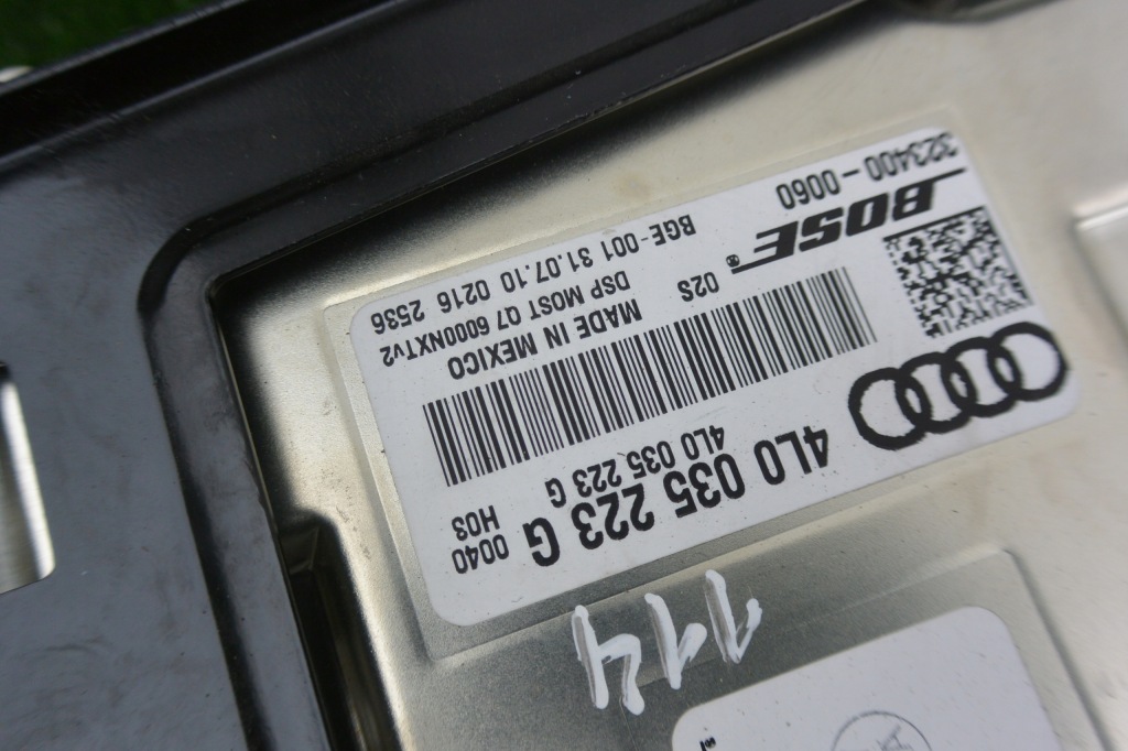 фото №6, Усилитель bose оригинал audi q7 4l a6 c7
