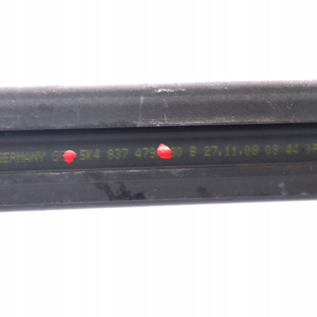 Volkswagen vw golf 6 молдинг уплотнитель дверь левый перед хром 3c4837476c Оригинал