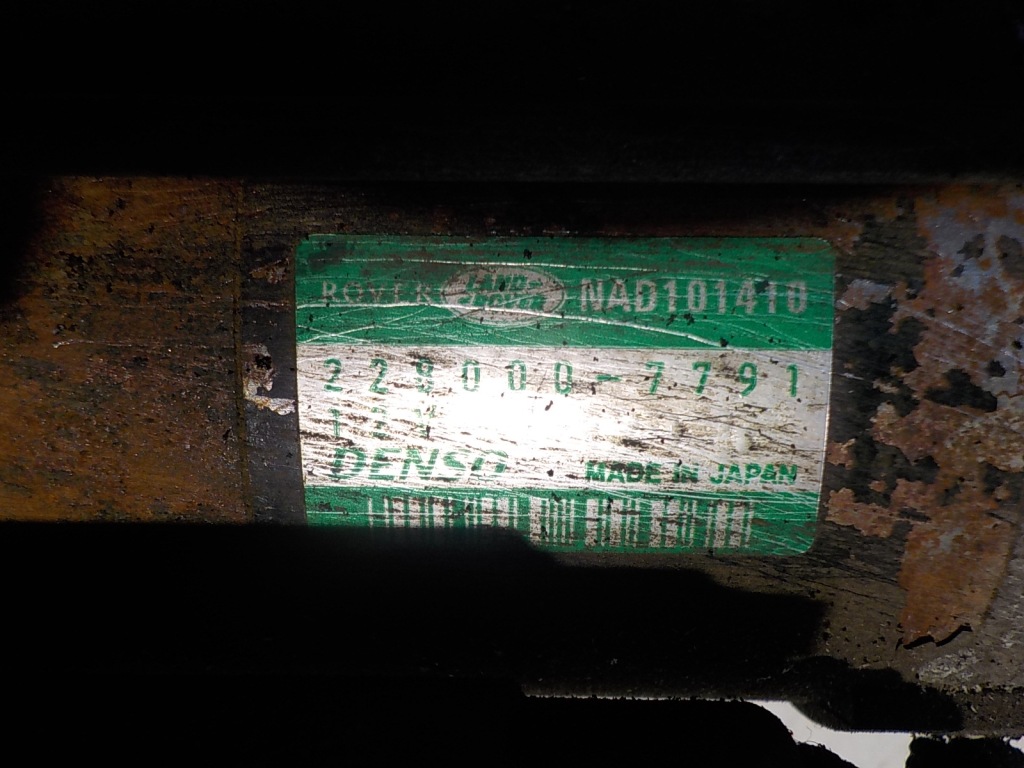 Rover 75 1.8 18v стартер 228000-7791 Зі Шроту