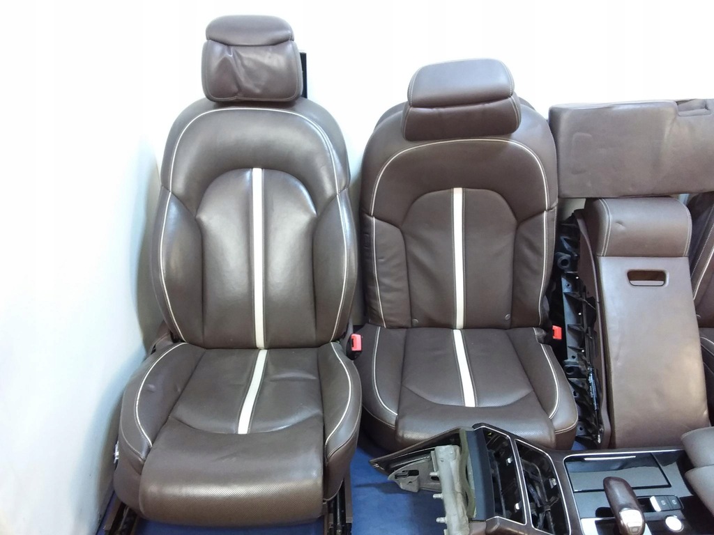 фото №9, Audi a8 d4 long сиденья заднее сиденье кожа салон balao