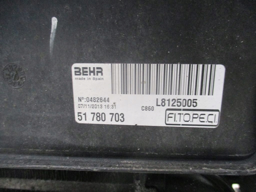 фото №7, Комплект радіатор wody кондиціонера citroen nemo 1.3 mj 51854570