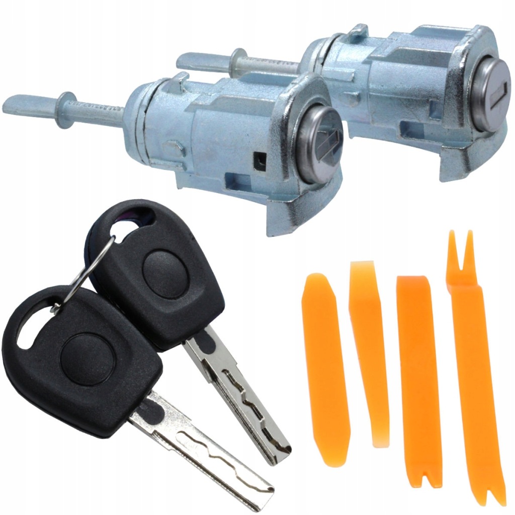 фото №1, Skoda fabia octavia golf iv passat b5 polo вкладка замка дверь правая левая