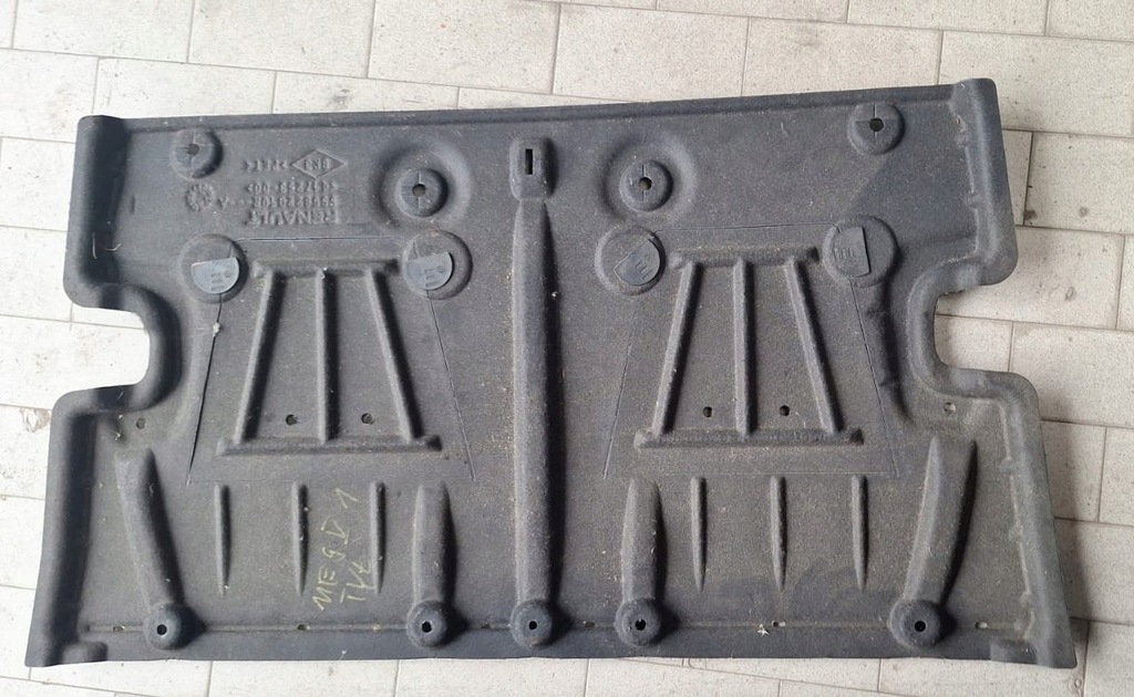 фото №1, Плита захист підвіска renault megane v e-tech 555822010r