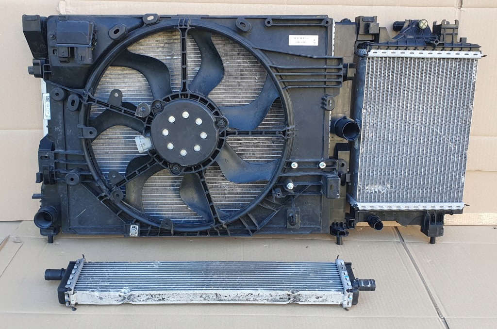 фото №1, Комплект радіатор clio v 5 1.6 e-tech електрик оригінал