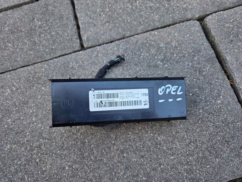 фото №1, Opel astra j zafira insignia модуль блок керування обдув кондиціонера 13591703