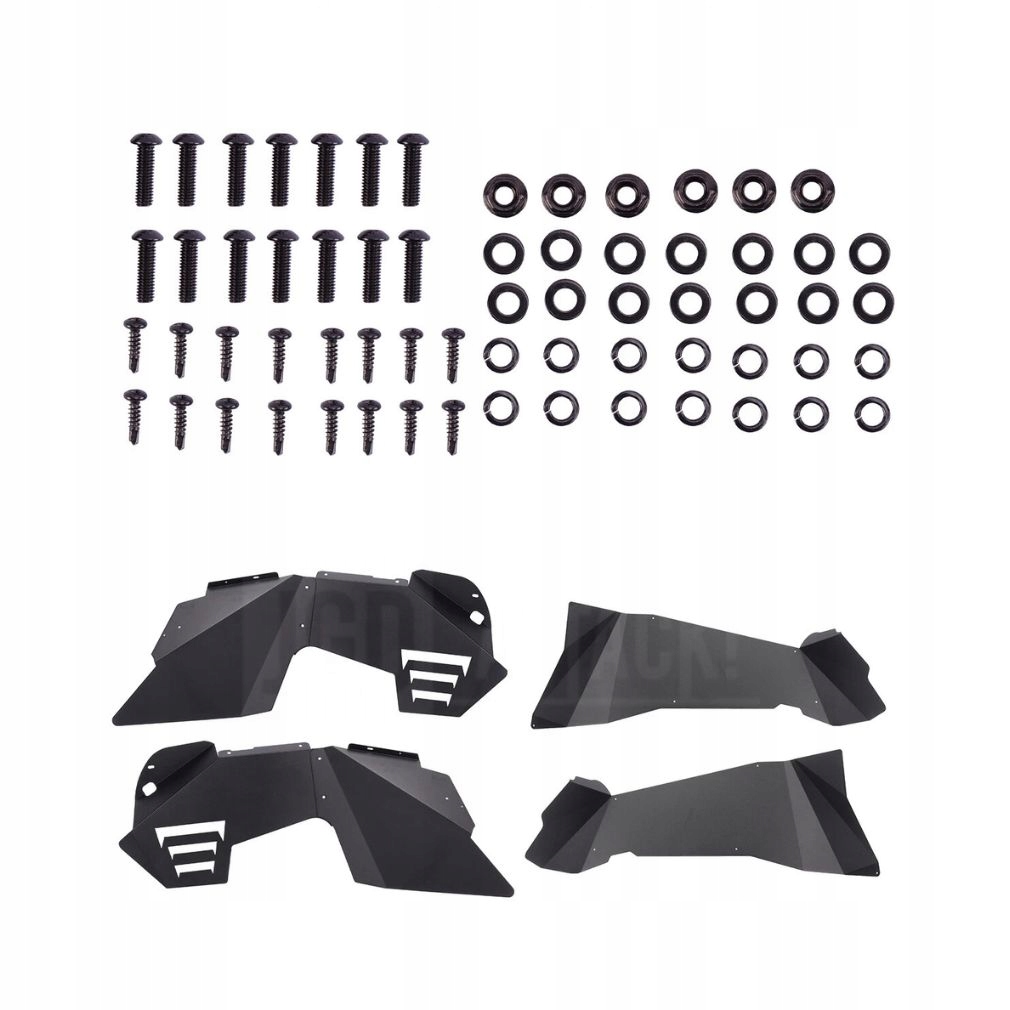 фото №11, Підкрилок сталевий передні i задні v1 - набір jeep wrangler jk 2007-2017