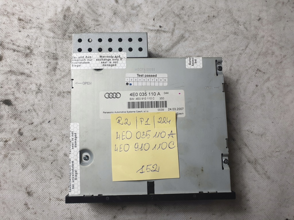 фото №1, Audi a6 c6 чейнджер дисков cd 4e0035110a