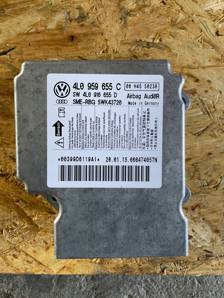 фото №1, Модуль датчик подушка безопасности audi оригинальный номер 4l0959655c