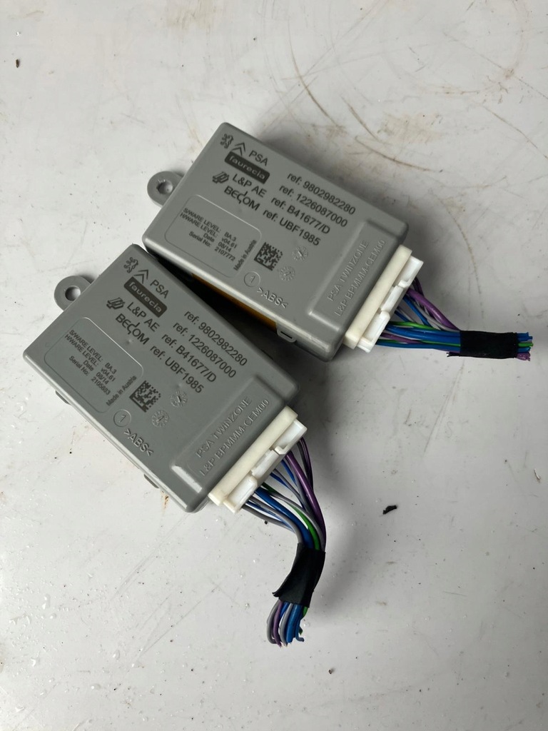 фото №1, Модуль штекер масажу сидіння c4 picasso ii 9802982280