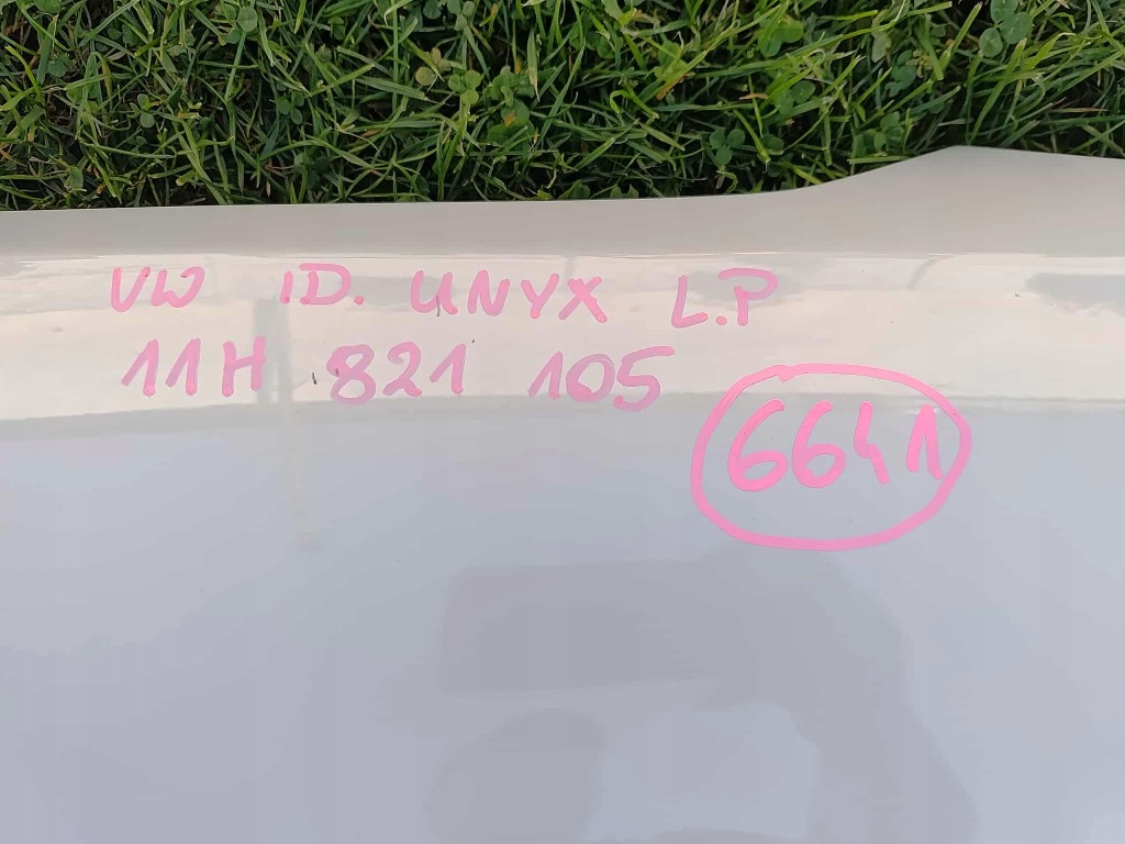 Volkswagen id.unyx крила ліва перед передній 6641 Доставка