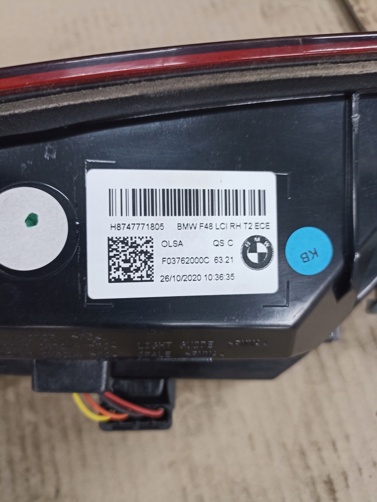 фото №12, Лампы задняя комплект bmw x1 f48 lci europa 7477713 7477714 7477717 7477718