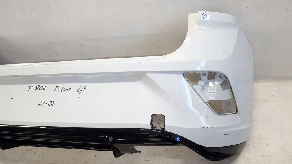 фото №3, Vw t-roc r-line 2021-2022 lift бампер задня