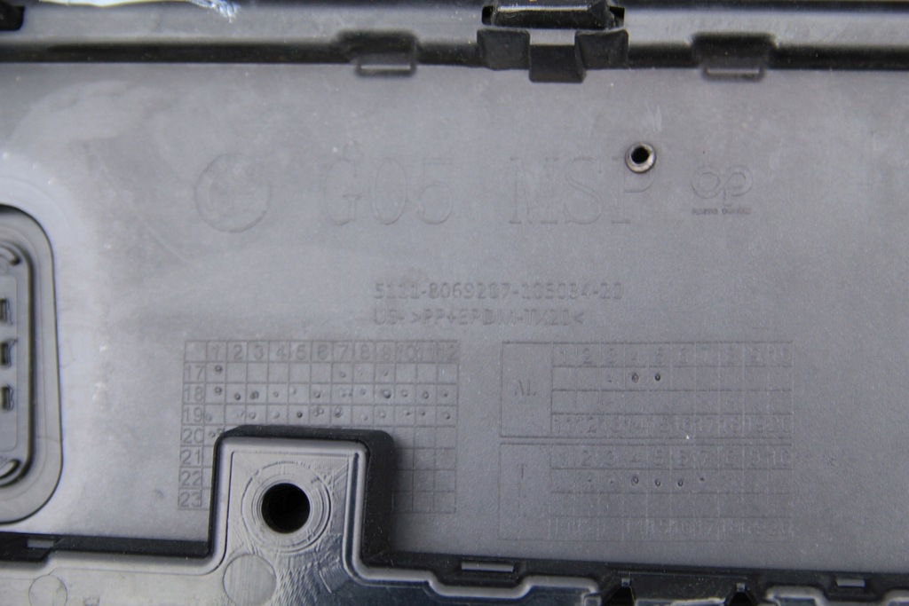 фото №13, Оригинальный номер бампер перед bmw x5 g05 msp m-pakiet performance 2018-2023 8069207