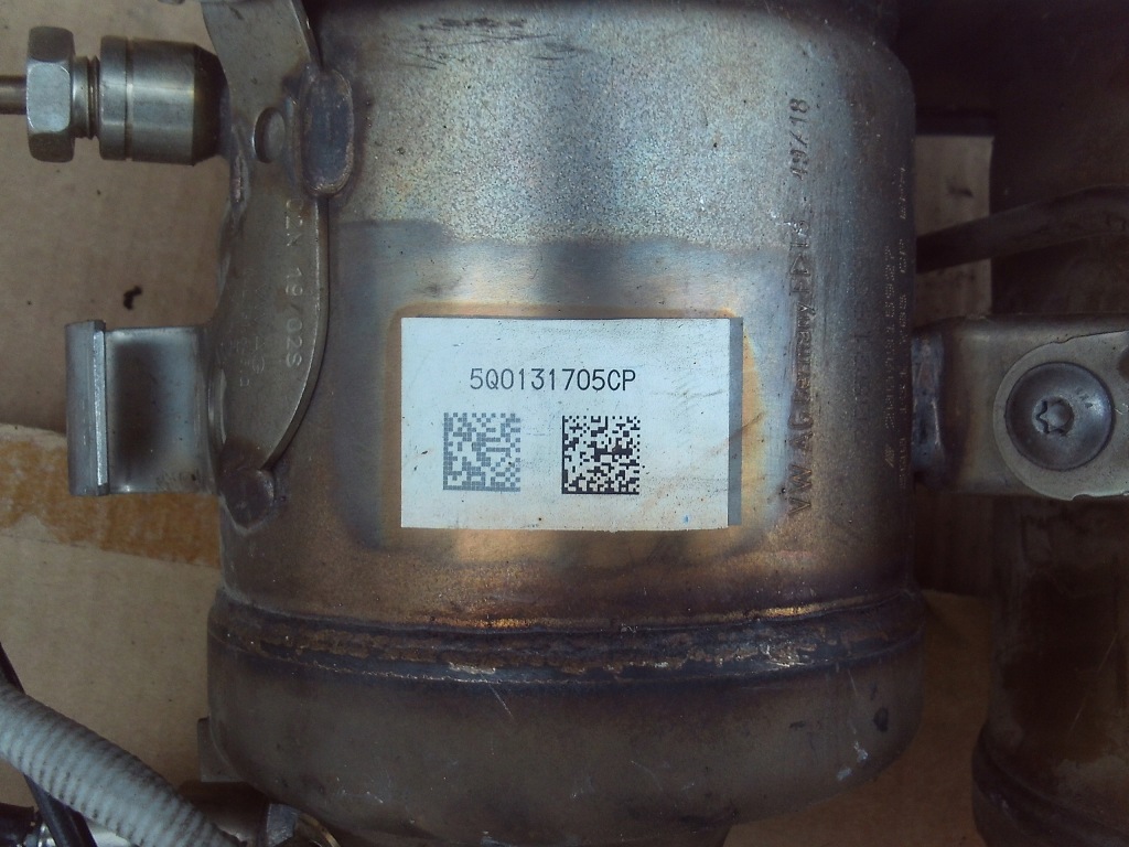 Каталізатор dpf vw audi skoda 04l131765cd 5q0131705cp Зі Шроту
