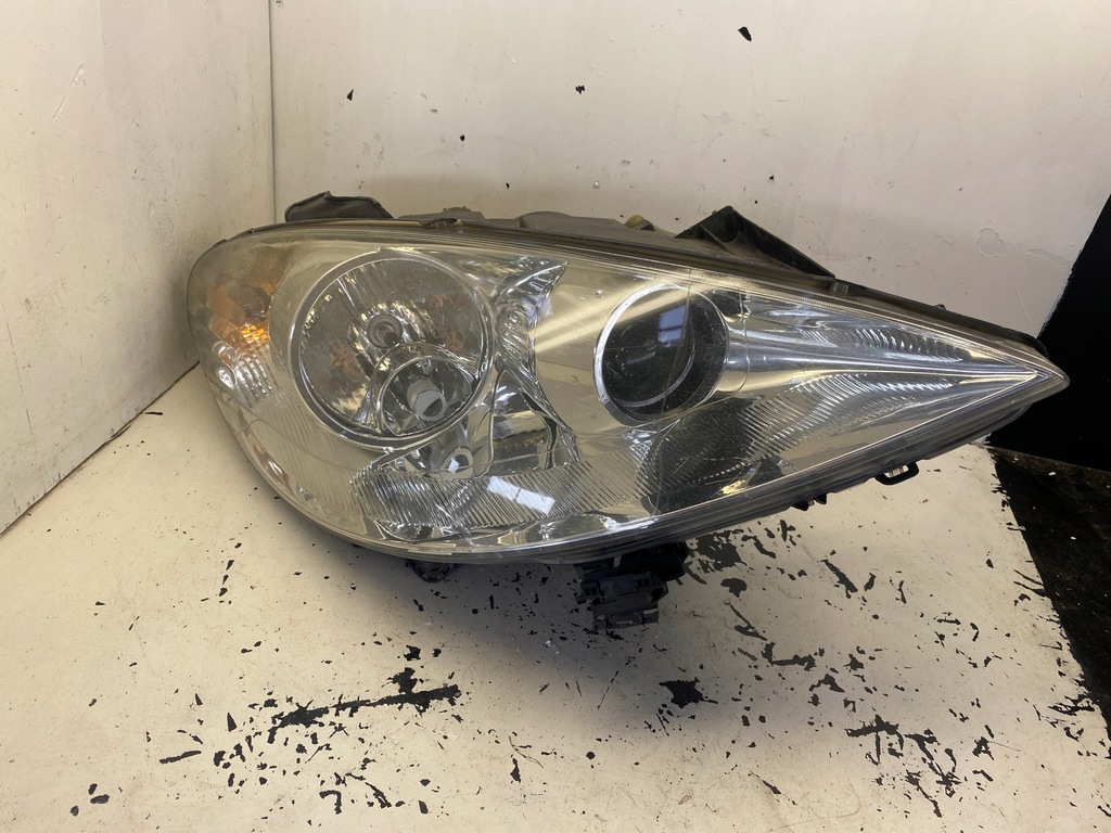 фото №1, Peugeot 807 лампа правый перед ксенон