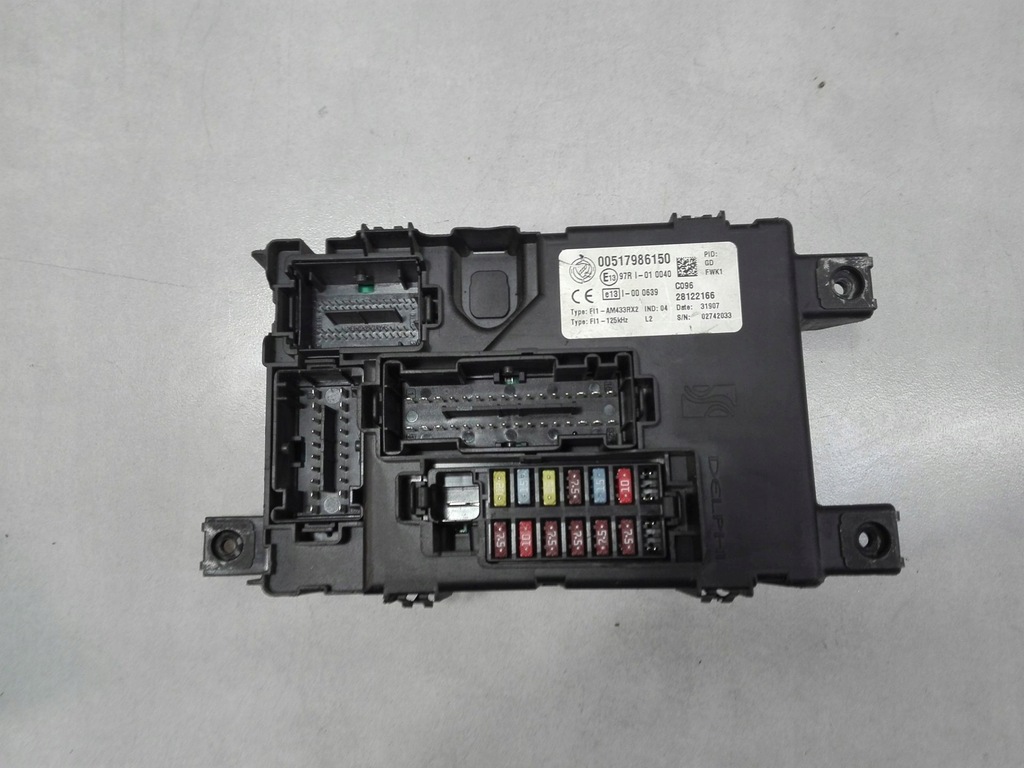 фото №1, Модуль коробка bsi fiat grande punto 1.3 multijet 00517986150