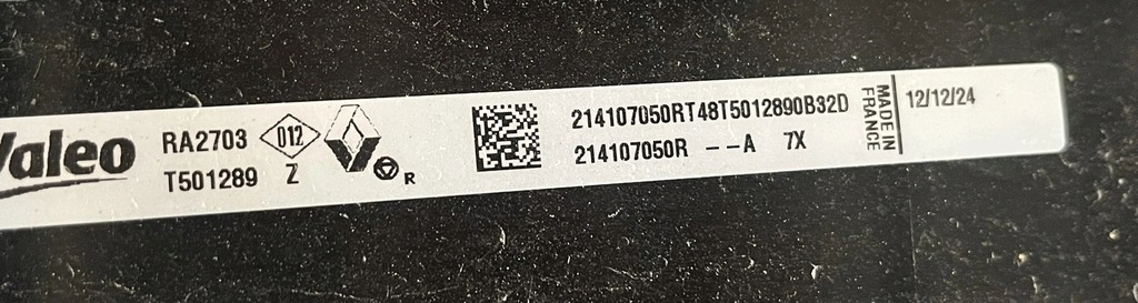 фото №12, Радіатор комплект renault master iv 4 v 5 новий model fwd 24-