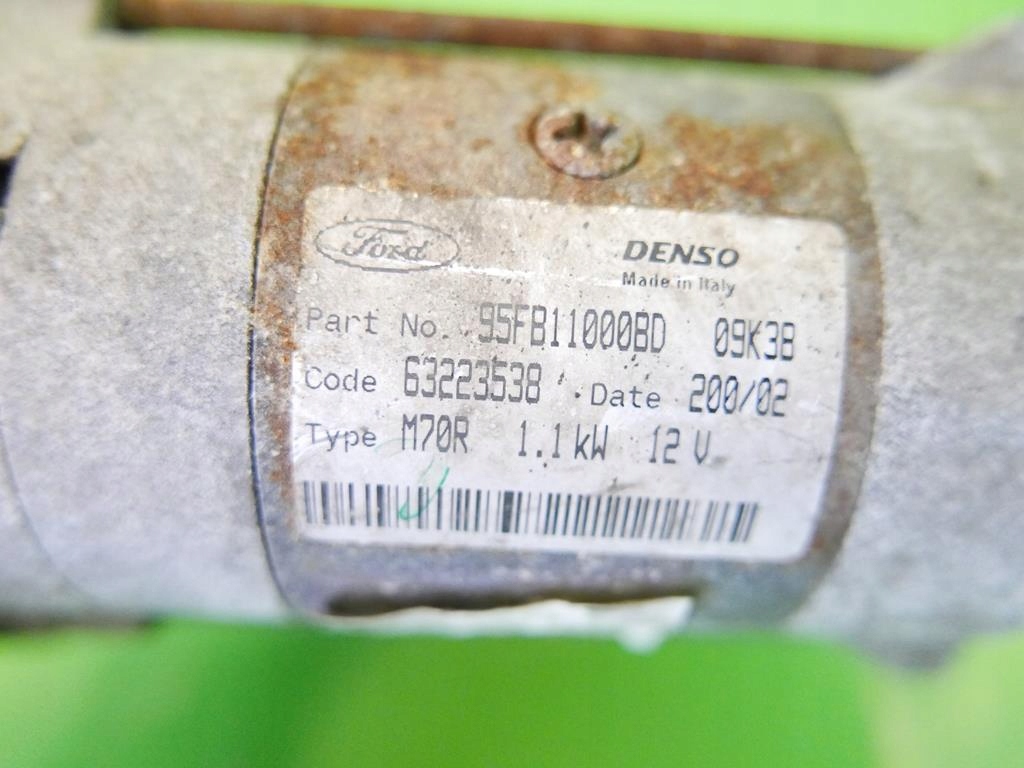 фото №7, Стартер 95fb11000bd ford ka mk1 1.3 8v 96-08