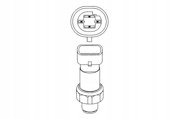 фото №2, Датчик тиск. кондиціонера renault laguna scenic n