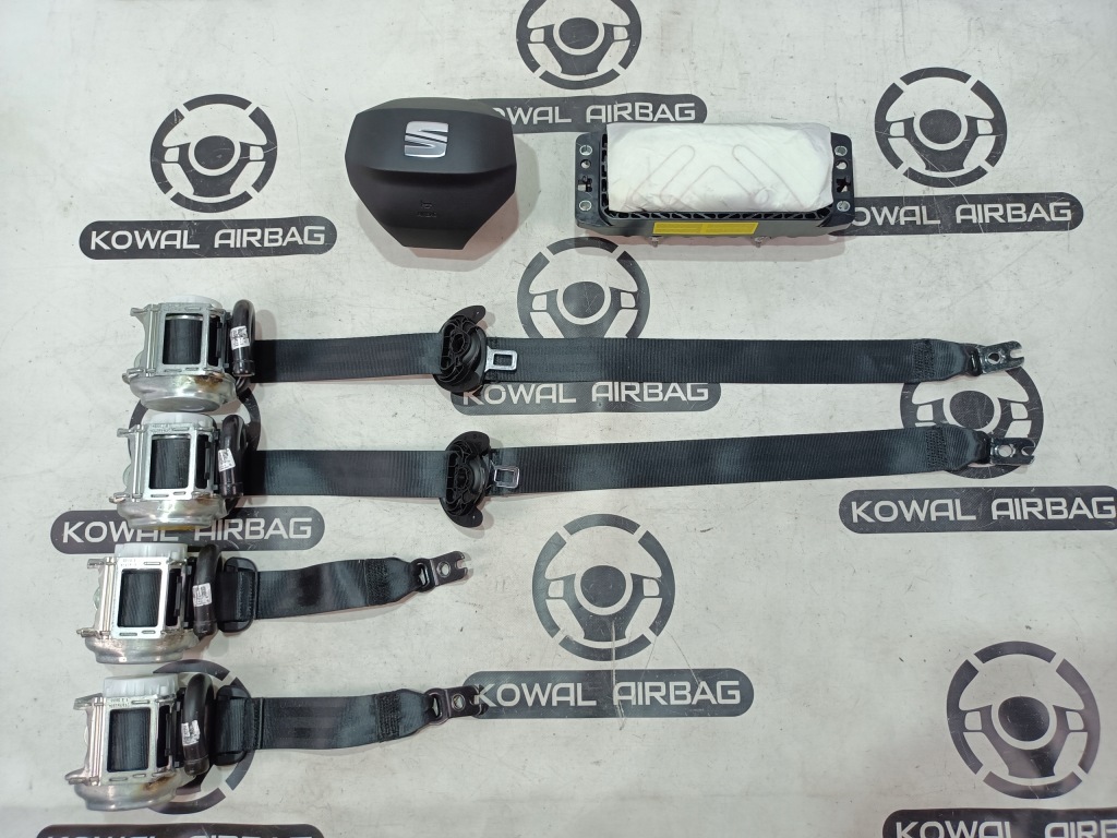 фото №9, Seat leon 4 iv приборная панель консоль подушка безопасности подушки безопасности ремни ремонт восстановление