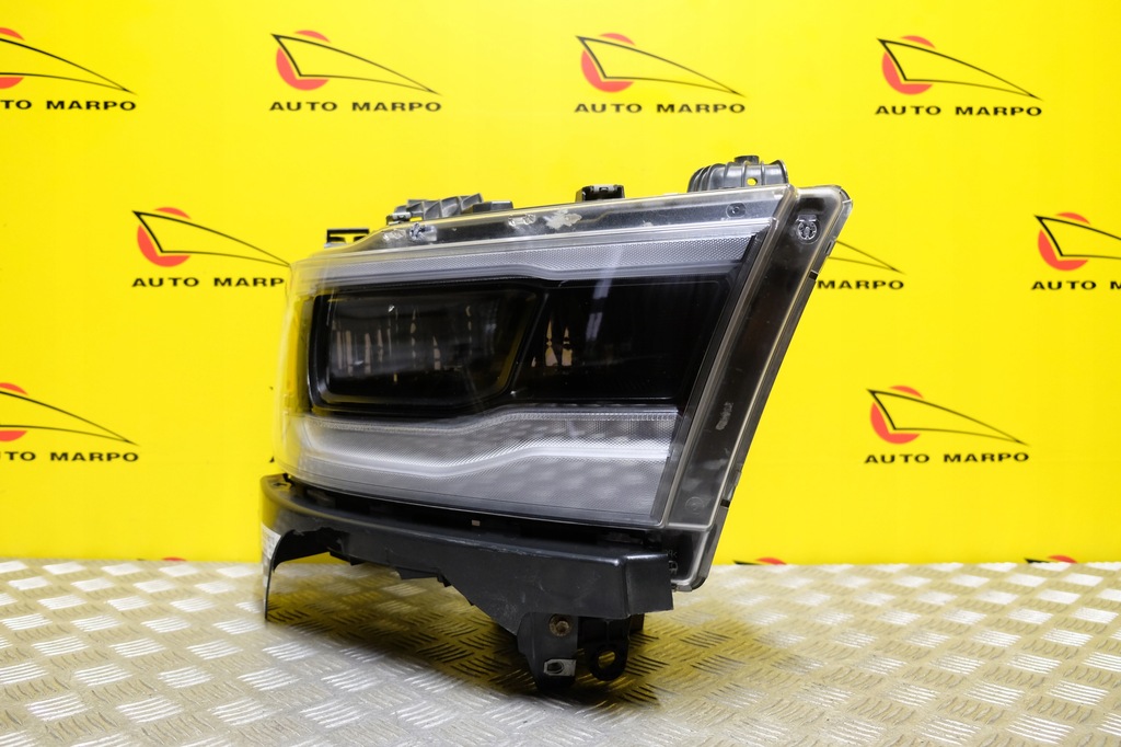 фото №3, Dodge ram 1500 2019- фара лампа led mid black r usa