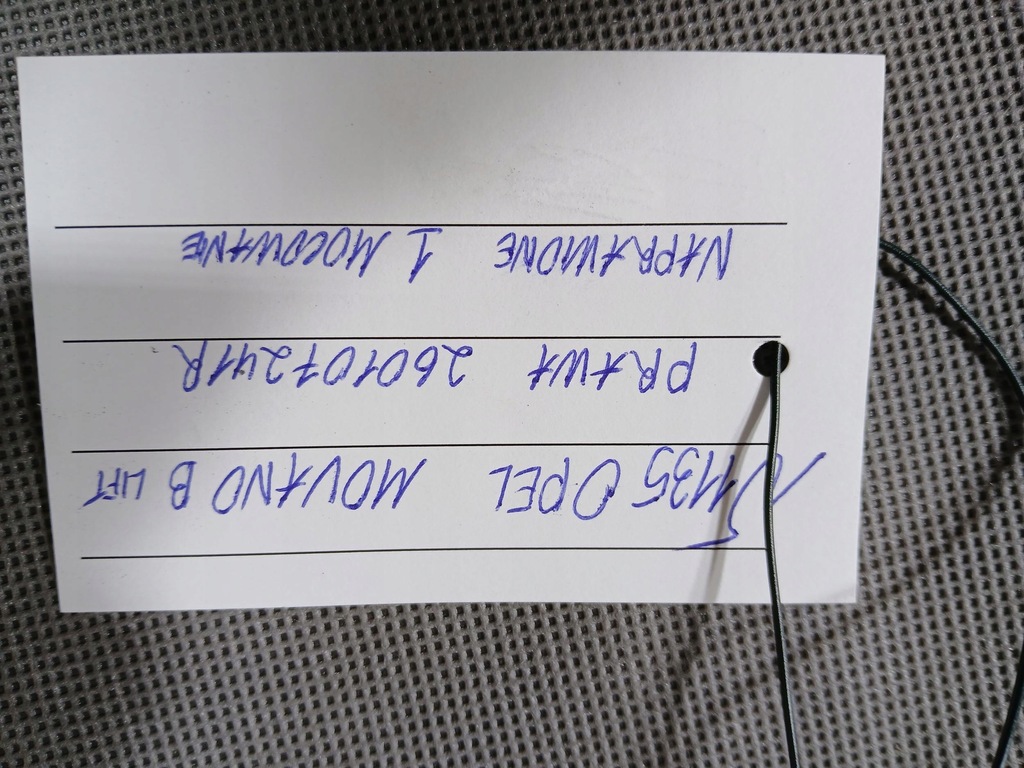 фото №13, Opel movano b lift led лампа правая перед передняя oryg