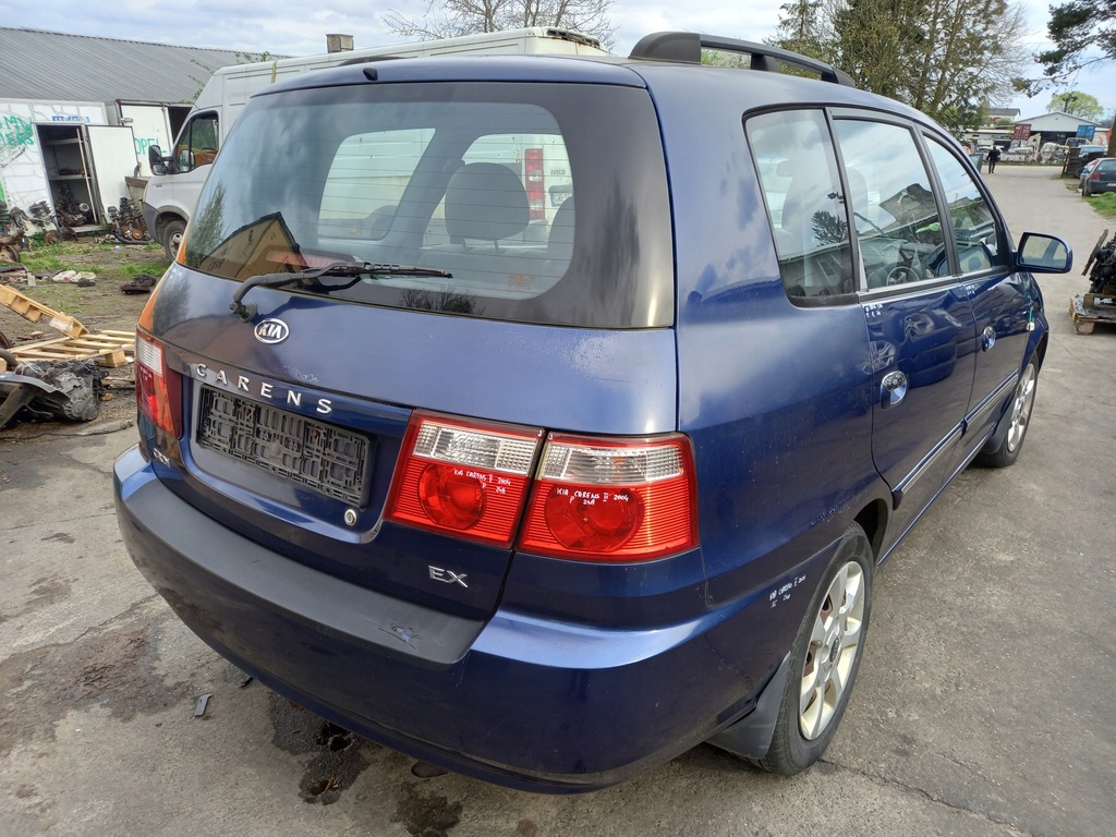 фото №16, Kia carens ii кришка багажника багажника 1c