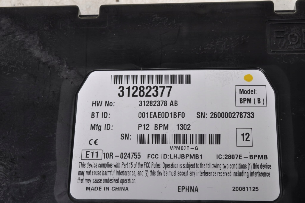 фото №3, Volvo c70 ii модуль bluetooth 31282377 кронштейн