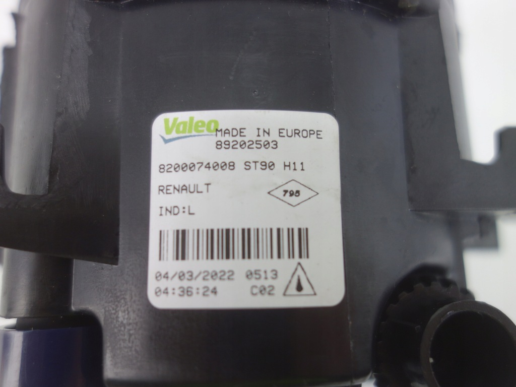 фото №4, Протитуманна фара лівий = правий h11 renault opel 8200074008
