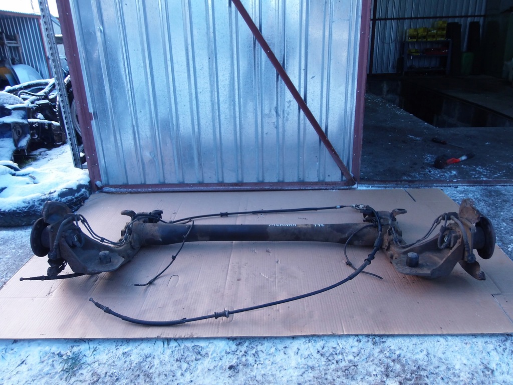 фото №5, Балка подвеска задняя pod тормозные диски opel meriva a europa