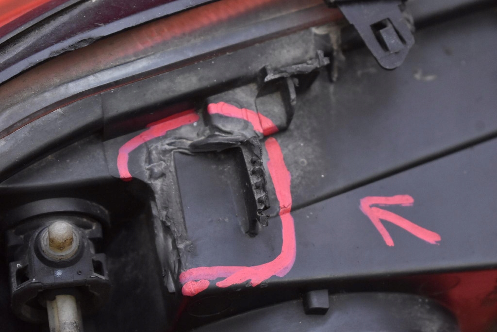 фото №8, Фара левый лампа перед eu 8659606 volvo s60 1 i 00-04