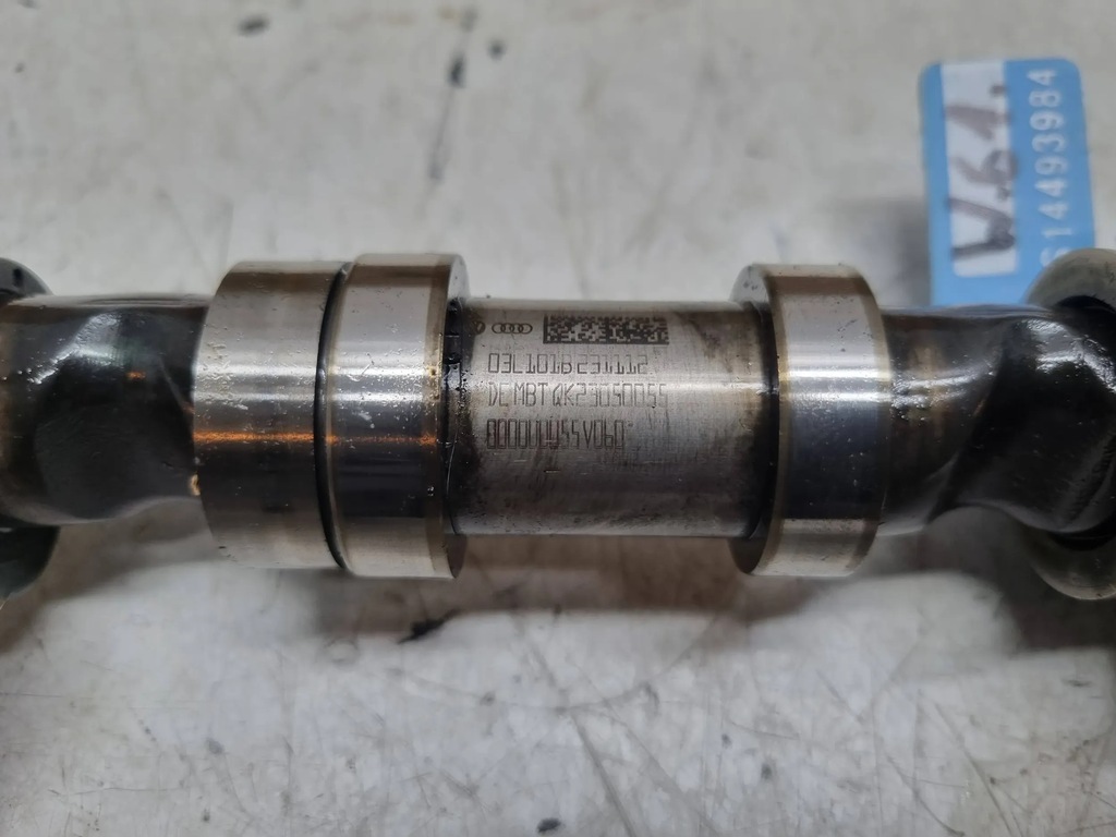 фото №8, Вал розподільного валу всмоктуючий 03l101b vw caddy golf skoda rapid a3 8p superb touran