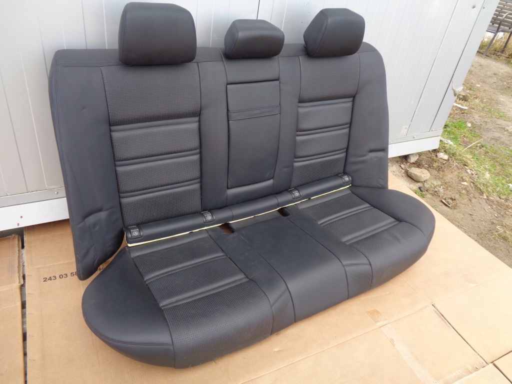 фото №7, Mercedes e w212 e63 amg сидіння заднє сидіння обшивки sedan