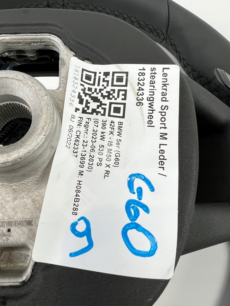 фото №7, Воздуховод кожа мультифункция bmw g60 lci m-pakiet ручка